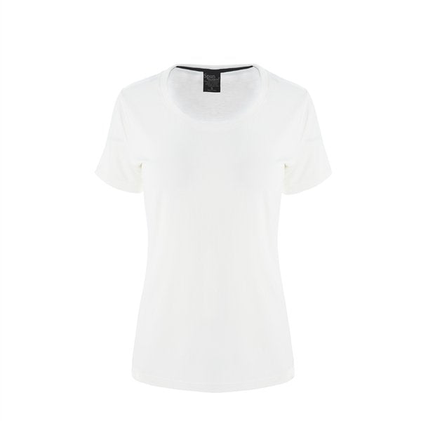 Women's Bamboo/Cotton Short Sleeve Scoop Neck T-Shirt Spun Bamboo