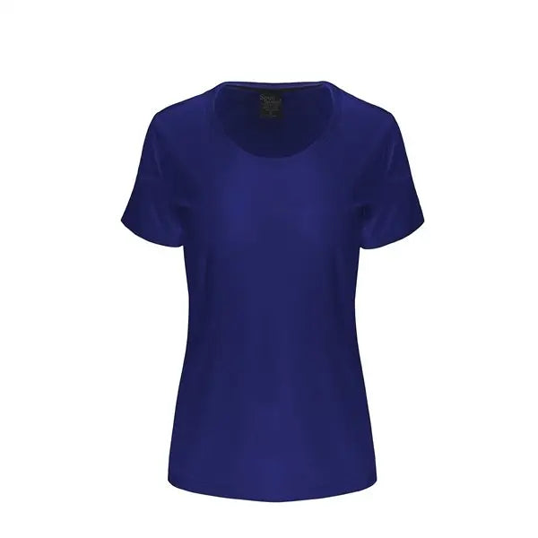 Women's Bamboo/Cotton Short Sleeve Scoop Neck T-Shirt Spun Bamboo
